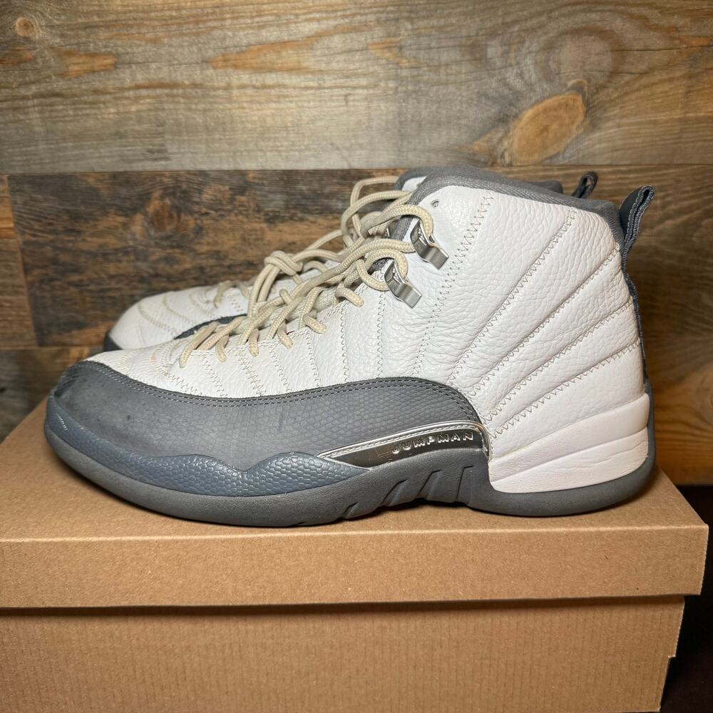 Jordan 12 Retro Dark Grey Sneakers-11 Men's